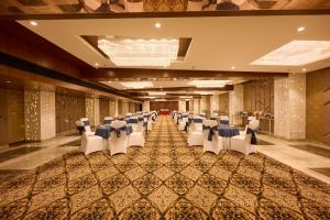 Posezení v ubytování Delite Sarovar Portico Faridabad