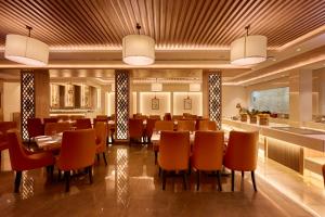 Posezení v ubytování Delite Sarovar Portico Faridabad