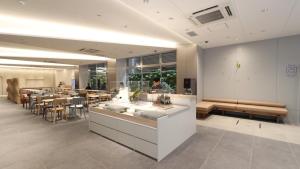 Posezení v ubytování Toyoko Inn Osaka Yodoyabashi-eki Minami