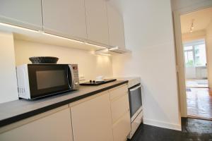 Η κουζίνα ή μικρή κουζίνα στο Refurbished studio with a balcony - 151