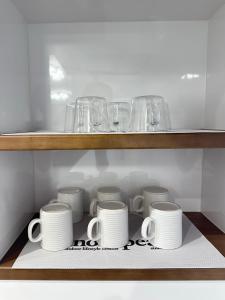 Tetera y cafetera en スカイツリーまで徒步約10分、清潔、快適、便利、静か、設備完備！