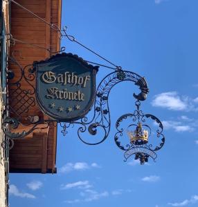 Certifikát, hodnocení, plakát nebo jiný dokument vystavený v ubytování Hotel Gasthof Krönele