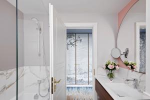Un baño de Hotel Angleterre