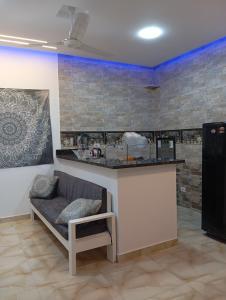 Kuchyň nebo kuchyňský kout v ubytování Villamar Sea View rooms & apartments