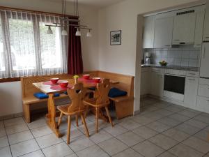 Kuchyň nebo kuchyňský kout v ubytování Casa Malanca, Flumserberg