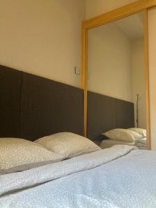 Posteľ alebo postele v izbe v ubytovaní Castel view apartment