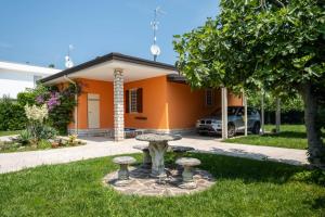 Vonkajšia záhrada v ubytovaní Villa Elisea