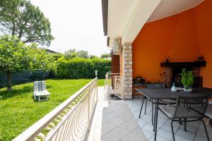 Vonkajšia záhrada v ubytovaní Villa Elisea