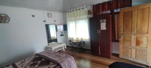 Posezení v ubytování Snowdrop inn coorg