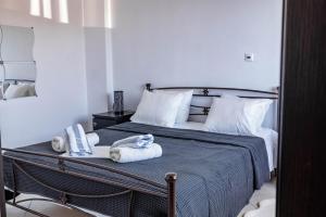 Ένα ή περισσότερα κρεβάτια σε δωμάτιο στο white Paradise - luxury Villa +36 φωτογραφίες