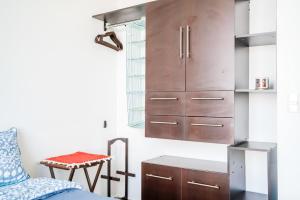 Kuchyň nebo kuchyňský kout v ubytování Casa La Arboleda Juriquilla