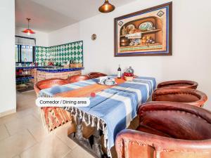 Postel nebo postele na pokoji v ubytování Casa La Arboleda Juriquilla