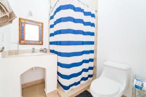 Koupelna v ubytování Casa La Arboleda Juriquilla