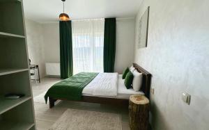 Letto o letti in una camera di Шепіт Лісу