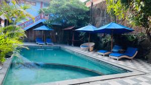 Bazén v ubytování Abian Srama Hotel and Spa nebo v jeho okolí