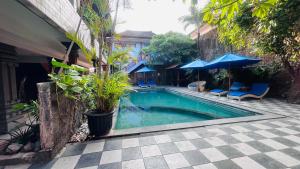 Bazén v ubytování Abian Srama Hotel and Spa nebo v jeho okolí