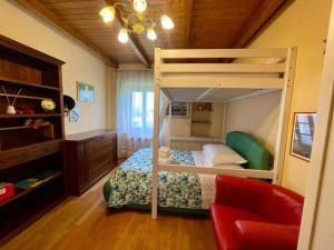A bed or beds in a room at Agriturismo I GRANAI