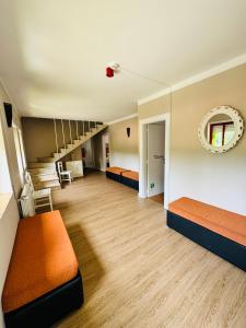 Ένα ή περισσότερα κρεβάτια σε δωμάτιο στο Nature & Beach Guest Rooms, Aldeamento Turístico do Camarido