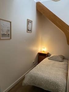 Postel nebo postele na pokoji v ubytování Appartement centre-ville