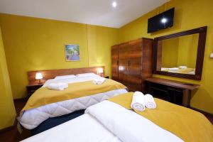 Letto o letti in una camera di Guesthouse n'Odë
