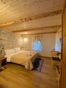 Postel nebo postele na pokoji v ubytování Guesthouse Dritan Tethorja + 37 fotografií