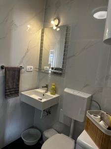 Koupelna v ubytování Apartman FOX + 21 fotografií