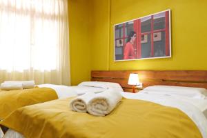 Letto o letti in una camera di Guesthouse n'Odë