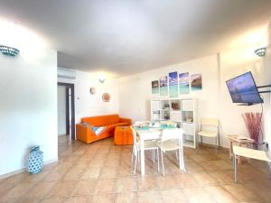 Posezení v ubytování Sa Murta Bianca Guesthouse