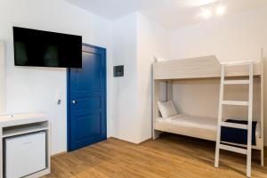 Posteľ alebo postele v izbe v ubytovaní Azul Eco Hotel