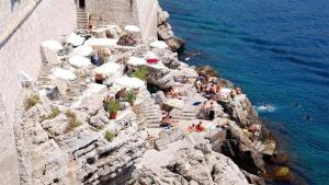 Vaade majutusasutusele Ella la Bella III Dubrovnik Old town linnulennult