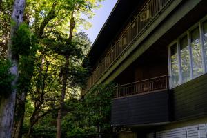 Das Gebäude in dem sich das Ryokan befindet
