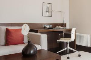 Posezení v ubytování Hotel Bergs Suites