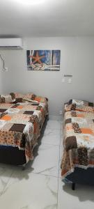 Cama ou camas em um quarto em Eldorado Thermas Park Caldas Novas mais 37 fotos