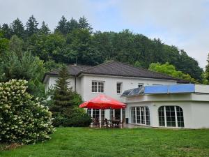 Zahrada ubytování vila Karolína
