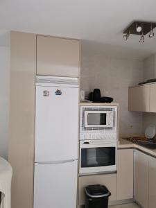 Kuchyň nebo kuchyňský kout v ubytování Casa Angeles