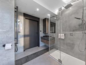 Um banheiro em Focus Hotel Premium Warszawa