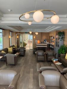 Гостиная зона в Hotel Atlanta Knokke