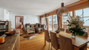 Posezení v ubytování Haus Malva by Zermatt Premium Apartments