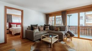 Posezení v ubytování Haus Malva by Zermatt Premium Apartments