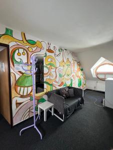 Posezení v ubytování Hostel John Galt