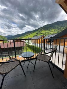 Výhľad na hory alebo výhľad na hory priamo z apartmánu