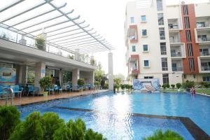 Bazén v ubytování Sea Resort !! 500 Metre Dheusagar Park !! New Digha !! Pet Friendly !! nebo v jeho okolí