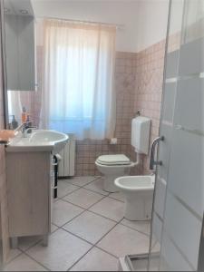 Koupelna v ubytování B&B Casa Vacanze La Mimosa Alghero