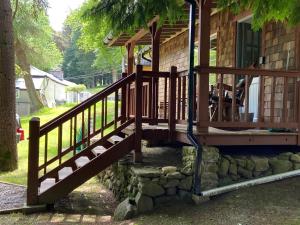 Kebun di luar Willow Lodge