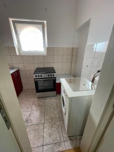 Kuchyň nebo kuchyňský kout v ubytování Moon House