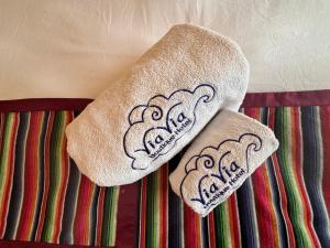 Rúm í herbergi á ViaVia Boutique Hotel - Kathmandu