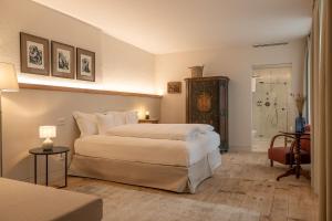 Posteľ alebo postele v izbe v ubytovaní Steinach Townhouse Meran