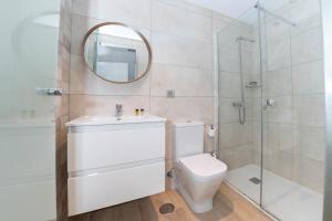 Koupelna v ubytování Sholeo Lodges La Cícer Flats