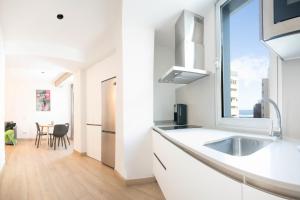 Kuchyň nebo kuchyňský kout v ubytování Sholeo Lodges La Cícer Flats