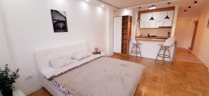 Kuchyň nebo kuchyňský kout v ubytování Apartman Durmitor